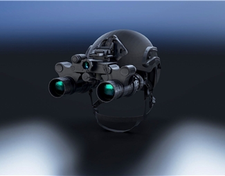 现代红外线头盔