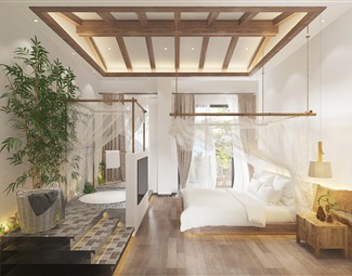 新中式 客房 民宿客房