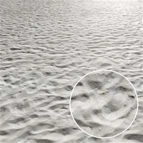自然灰白色啞光沙丘紋沙子 戶外 沙地 VR