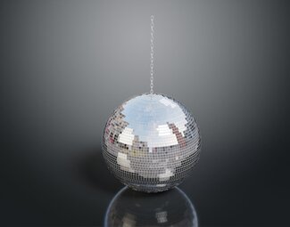 现代 球灯 迪斯科球 镜球 迪斯可球灯 几何体
