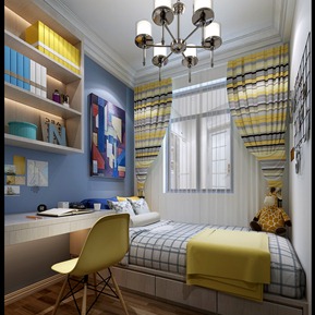 现代 儿童房 简约儿童房