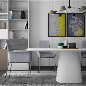 现代 餐桌椅组合  餐桌组合