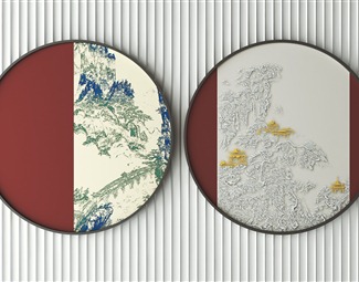 新中式挂画相框