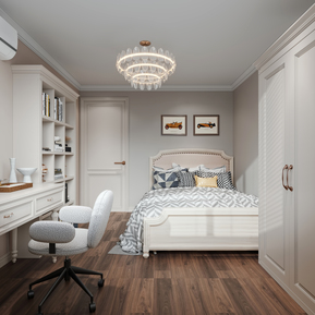 美式 卧室 次卧室
