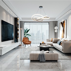 轻奢 客厅 客厅阳台