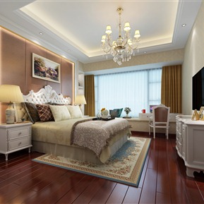 简欧 卧室 主卧