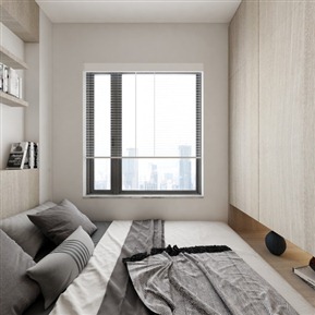 现代 榻榻米卧室 简约卧室榻榻米