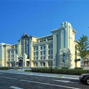 欧式 办公楼 政府办公楼 银行 商业酒店会所