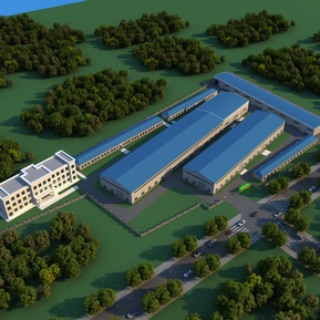 现代 厂房 厂区