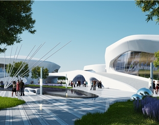 现代 建筑 建筑异形建筑