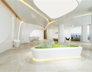 现代 售楼处 展厅