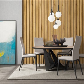 现代 餐桌椅组合