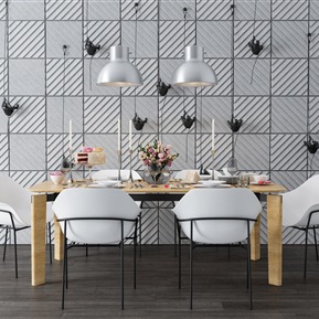 工业LOFT 餐桌椅组合  餐桌 组合