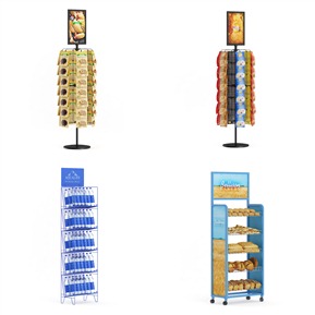 现代 货架  货柜组合