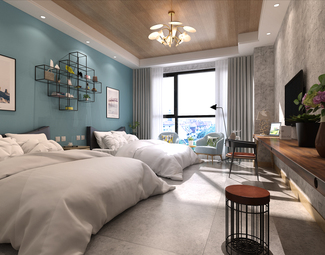 工业LOFT客房