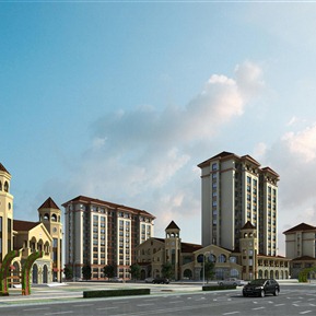 欧式 商业楼 高档商业办公住宅楼