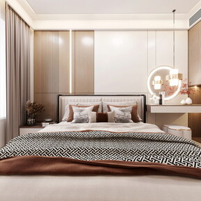 新中式 卧室 主卧