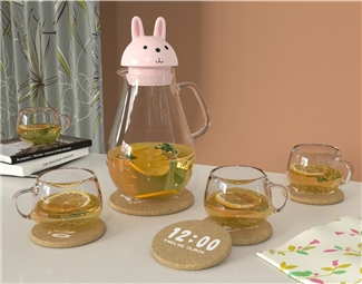 现代 茶具 兔子茶具组合