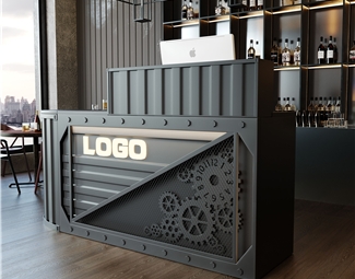 工业LOFT 收银台