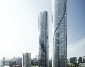 现代高层商业建筑