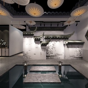 中式 大厅 古装摄影