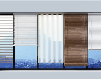 现代百叶窗百叶帘