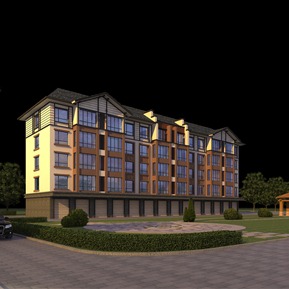 新中式 住宅楼 住宅