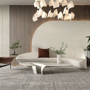 现代 沙发茶几组合