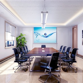 现代 会议室 会议桌椅