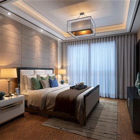 新中式 卧室