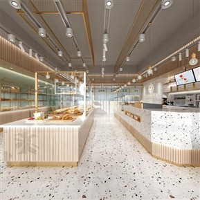 现代 面包店 麦香村烘焙坊