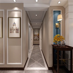 美式 客餐厅 客餐厅全景