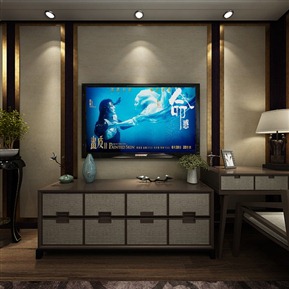 新中式 卧室 主人房