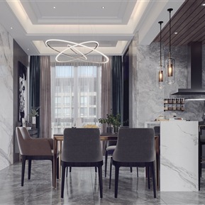 轻奢 餐厅 客餐厅
