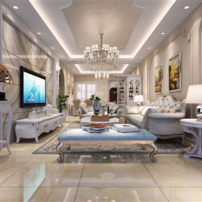 欧式 客厅