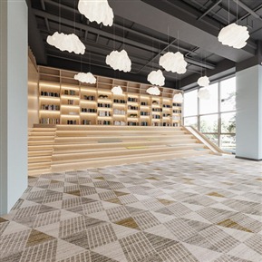 现代 幼儿园大厅 幼儿园图书馆