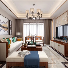 新中式 客厅