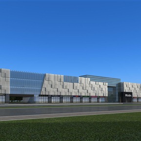 现代 商业楼 商场