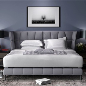 现代 双人床  床组合