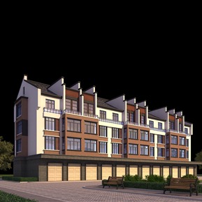 新中式 住宅楼 住宅