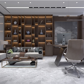 新中式 办公室