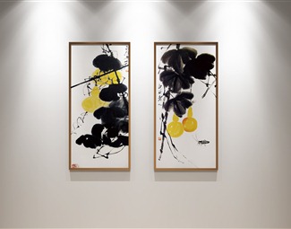 新中式 抽象画 挂画