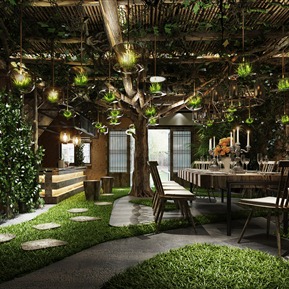 田园 餐厅 民宿