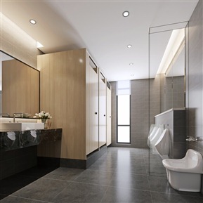 现代 卫生间