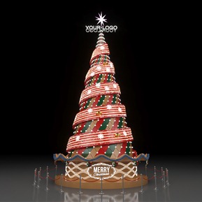 现代 美陈 圣诞美陈