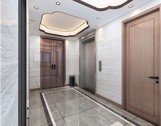 新中式垂直升降电梯