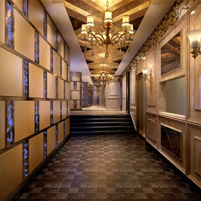 简欧 过道 奢华过道吊灯壁灯