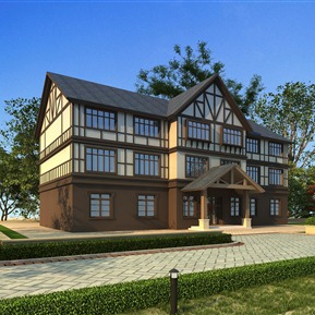 美式 独栋别墅 别墅