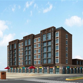 现代 商业楼 住宅办公楼