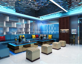 现代 KTV 包厢